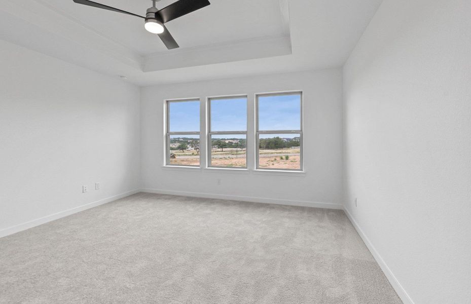 Spacious, unfurnished interior of a new home in Wolf Ranch, Georgetown (Image 15).