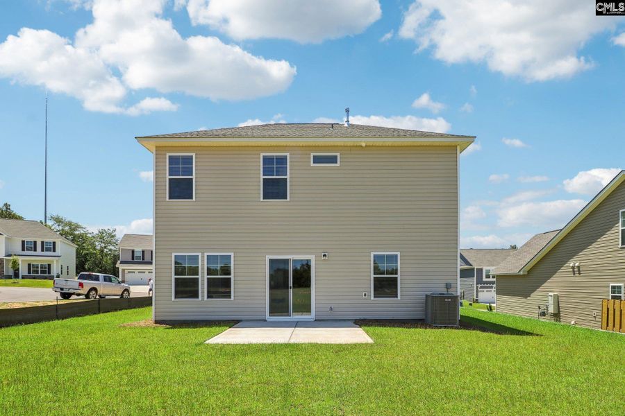 Exterior details and patio area of a home in Old Charleston Acres, Pelion (Image 4).