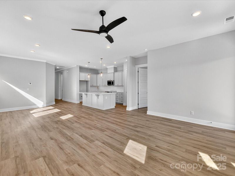 Spacious, unfurnished interior of a new home in Encore at Streamside - Classic Series, Waxhaw (Image 35).