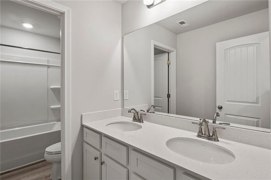 Furnished interior view inside a new home in Burchwood, Stockbridge (Image 12). Furnished interior view inside a new home in Burchwood, Stockbridge (Image 12).