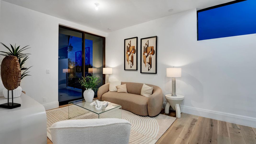 Furnished interior view inside a new home in , Boca Raton (Image 15). Furnished interior view inside a new home in , Boca Raton (Image 15).