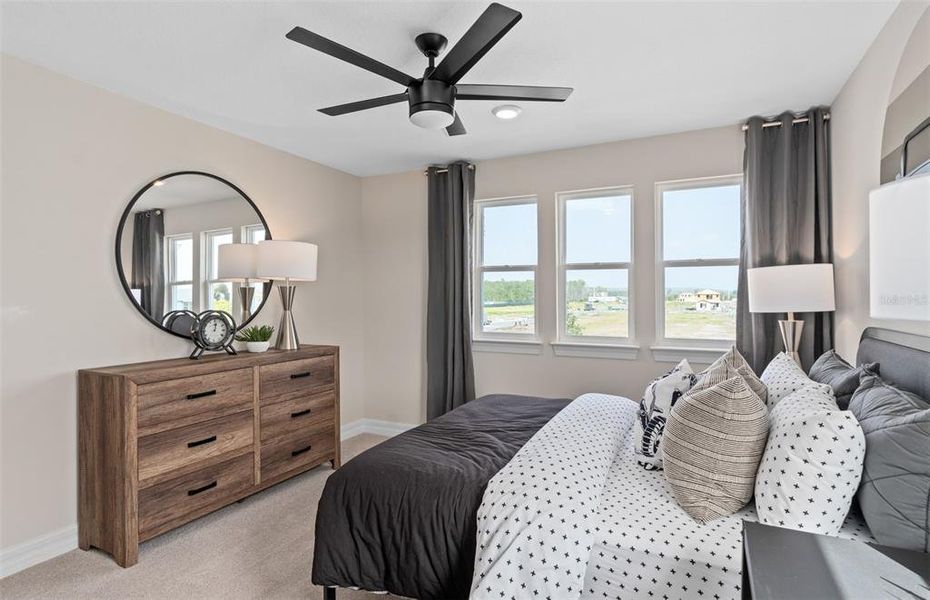 Furnished interior view inside a new home in Winter Grove, Winter Garden (Image 21).