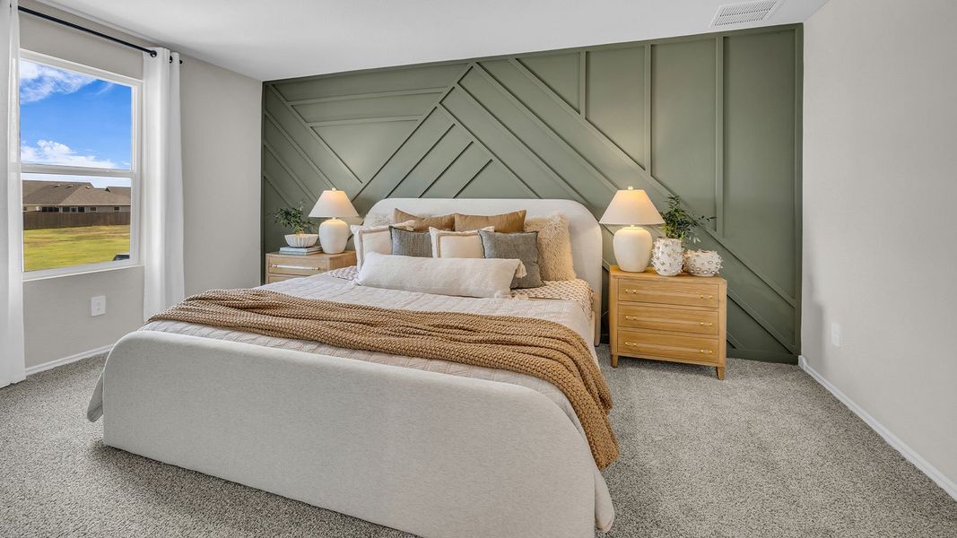 Representative furnished interior of a home built from the The Franklin by D.R. Horton in Ladera, Luling (Image 31).