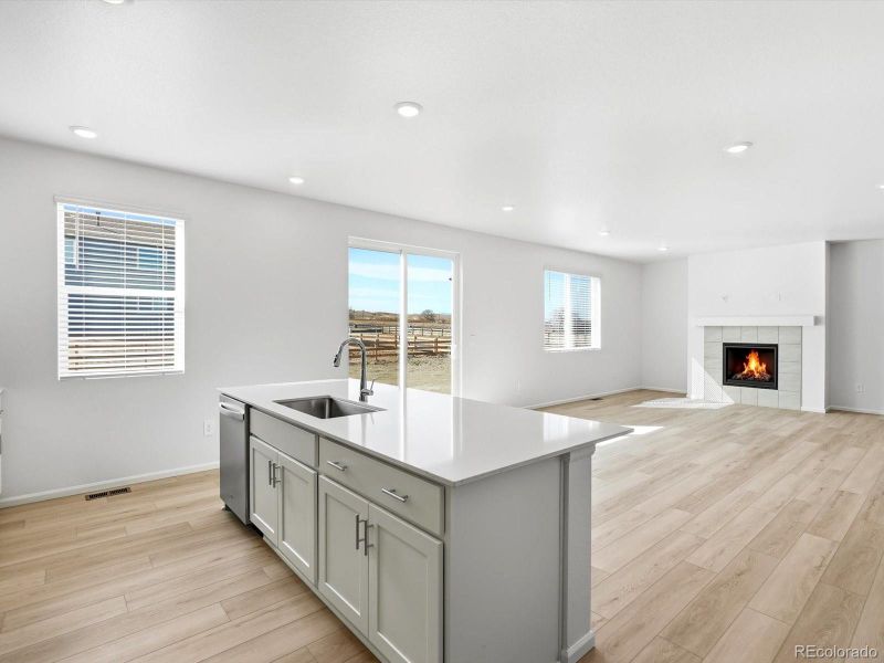 Furnished interior view inside a new home in , Windsor (Image 10).