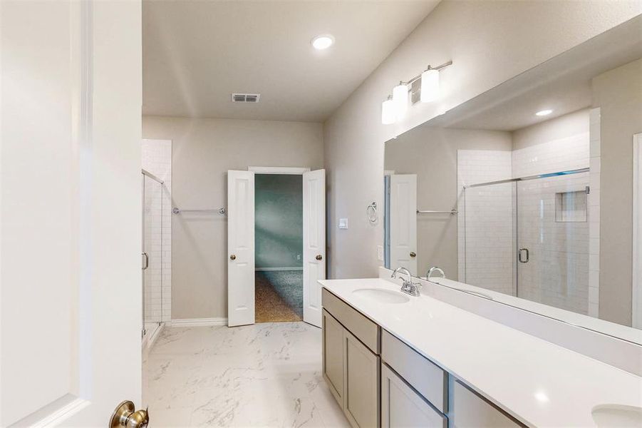 Furnished interior view inside a new home in Lilybrooke at Legacy Hills, Celina (Image 4). Furnished interior view inside a new home in Lilybrooke at Legacy Hills, Celina (Image 4).