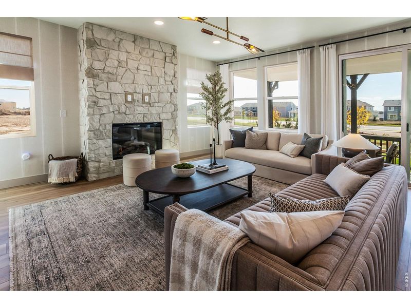 Furnished interior view inside a new home in , Windsor (Image 36).