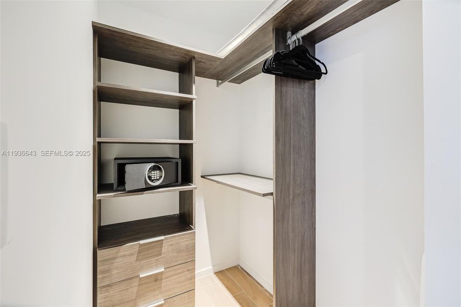 Furnished interior view inside a new home in The Elser Hotel & Residences, Miami (Image 54).