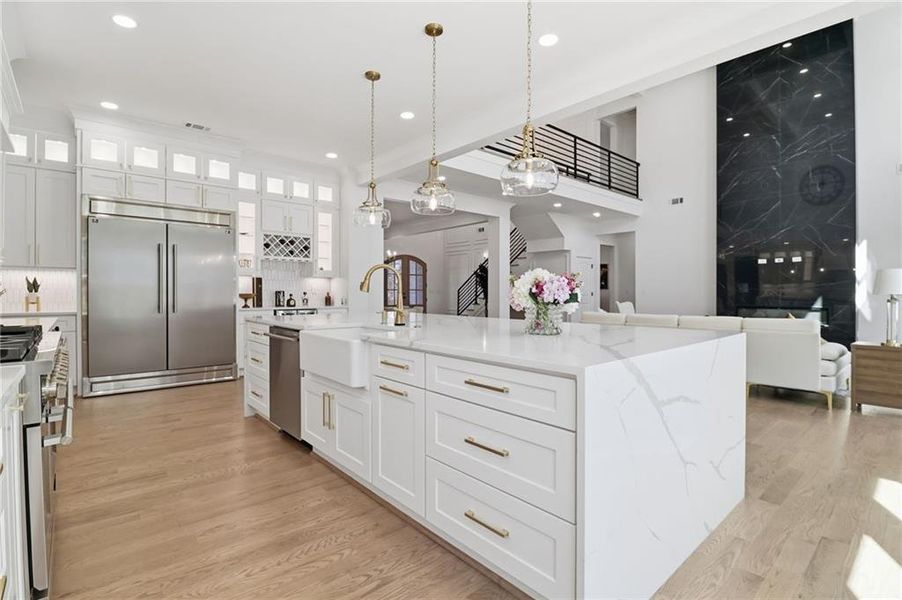 Furnished interior view inside a new home in , Grayson (Image 28).