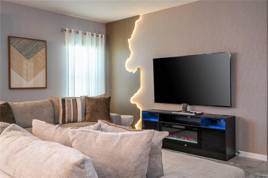 Furnished interior view inside a new home in , St. Cloud (Image 35).