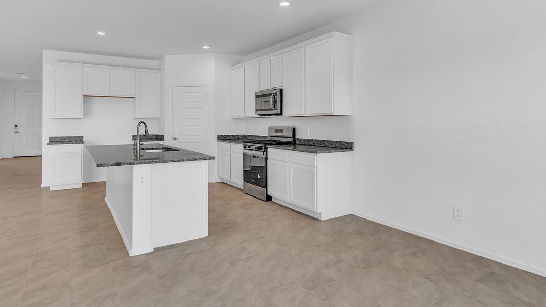 Representative furnished interior of a home built from the Pearl by D.R. Horton in Saguaro Bloom, Marana (Image 11).