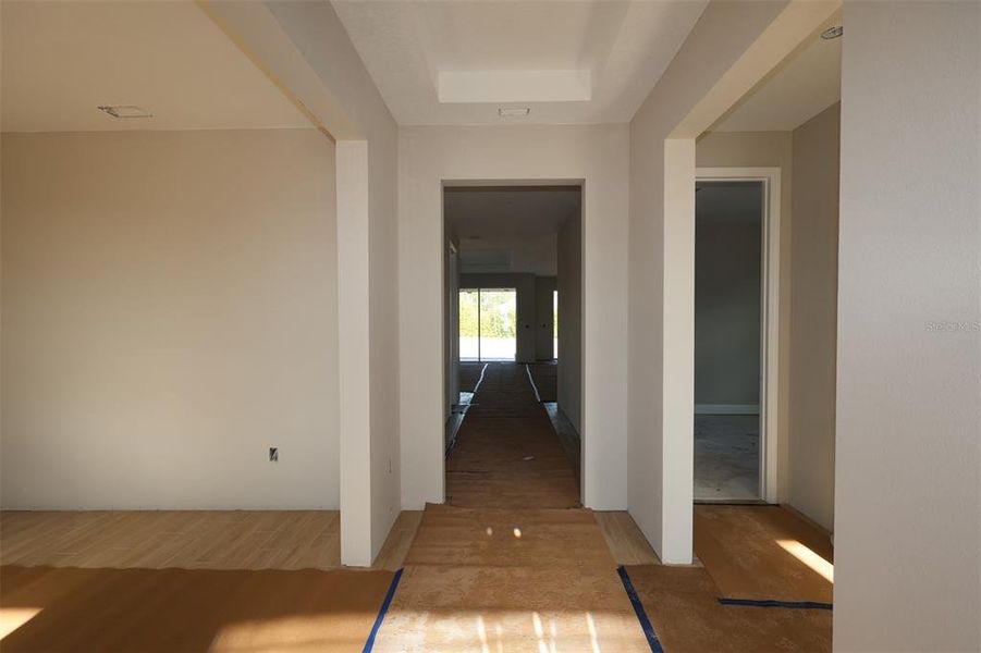 In-progress construction of a new home in Center Lake on the Park, St. Cloud, FL (Image 16).