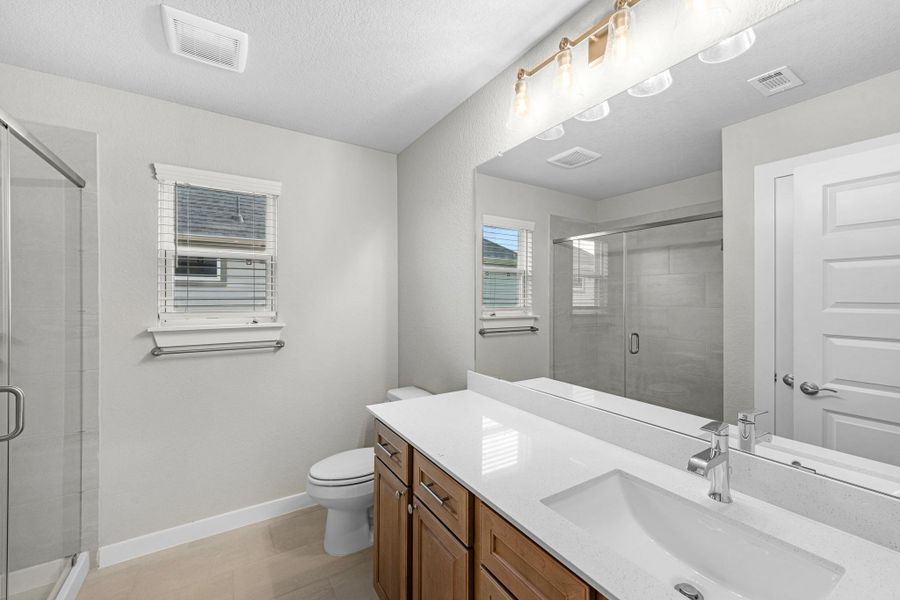 Furnished interior view inside a new home in Morton Creek Ranch, Katy (Image 13).