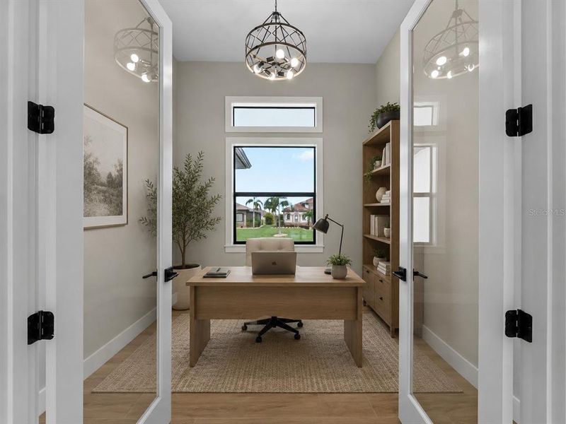 Furnished interior view inside a new home in , Port Charlotte (Image 10). Furnished interior view inside a new home in , Port Charlotte (Image 10).