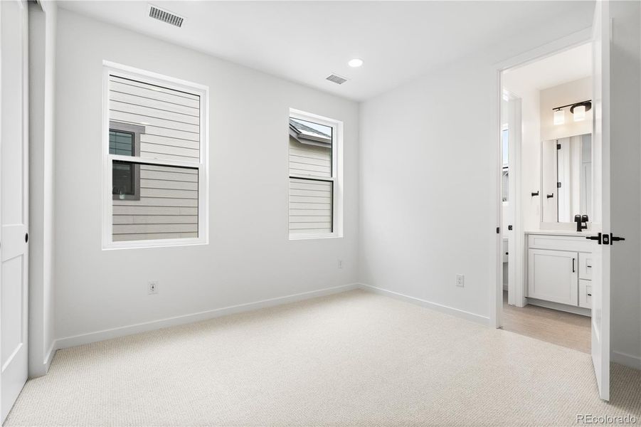 Spacious, unfurnished interior of a new home in Stargaze at Solstice, Littleton (Image 23).