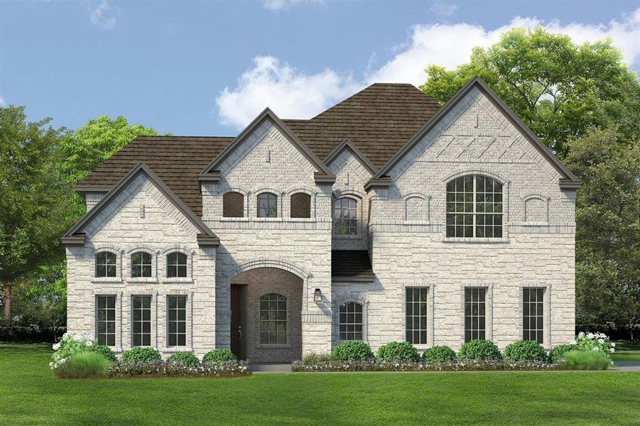 Front exterior of a new home in Stoney Creek, Sunnyvale, TX, highlighting curb appeal (Image 23). Front exterior of a new home in Stoney Creek, Sunnyvale, TX, highlighting curb appeal (Image 23).