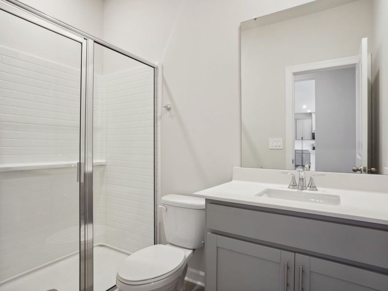 Furnished interior view inside a new home in Brighton Springs, York (Image 16). Furnished interior view inside a new home in Brighton Springs, York (Image 16).