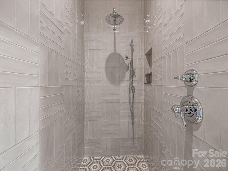 Close-up of interior finishes inside a home in , Asheville (Image 21).