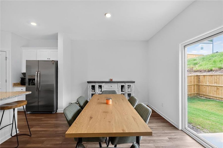 Furnished interior view inside a new home in , Union City (Image 9).