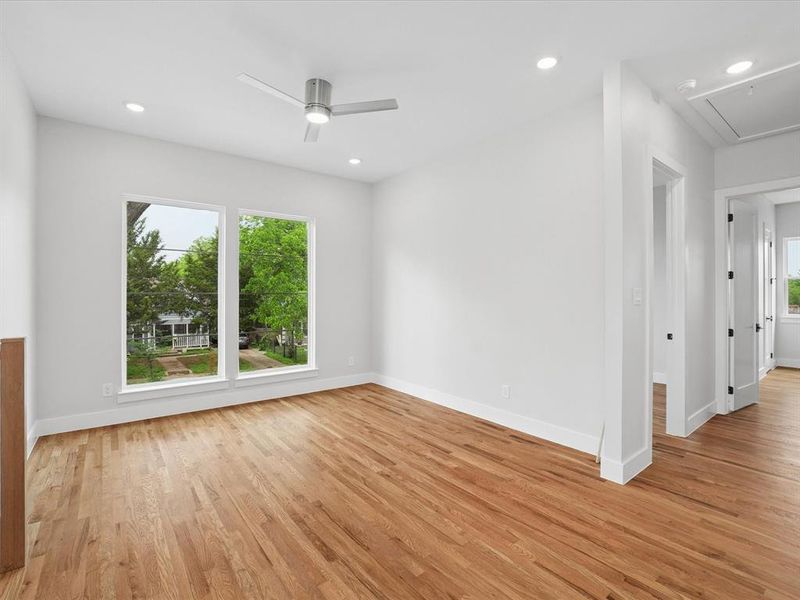 Spacious, unfurnished interior of a new home in , Dallas (Image 30).