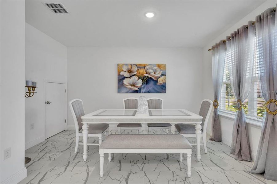 Furnished interior view inside a new home in , Leesburg (Image 17).