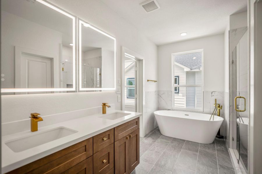 Furnished interior view inside a new home in , Houston (Image 12). Furnished interior view inside a new home in , Houston (Image 12).