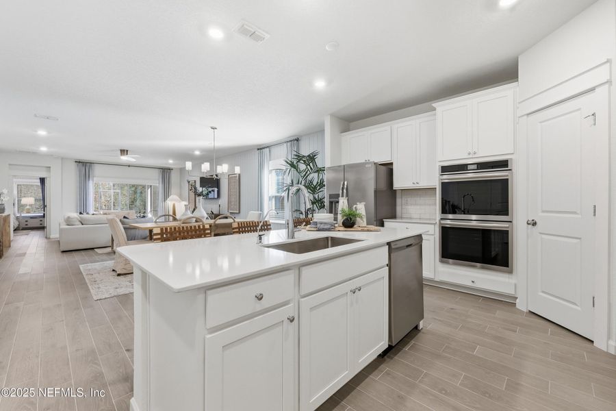 Furnished interior view inside a new home in , Green Cove Springs (Image 7). Furnished interior view inside a new home in , Green Cove Springs (Image 7).