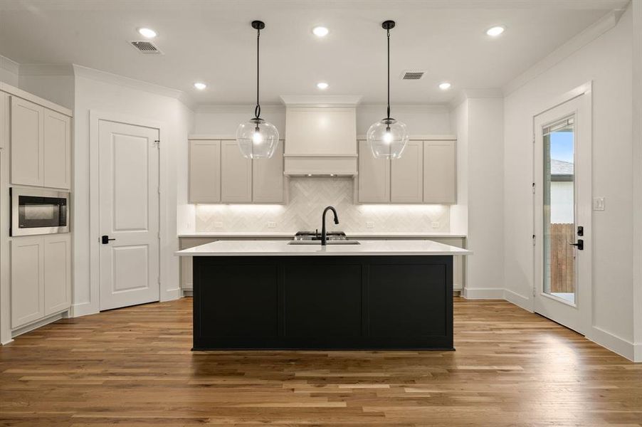 Furnished interior view inside a new home in , Aledo (Image 7). Furnished interior view inside a new home in , Aledo (Image 7).