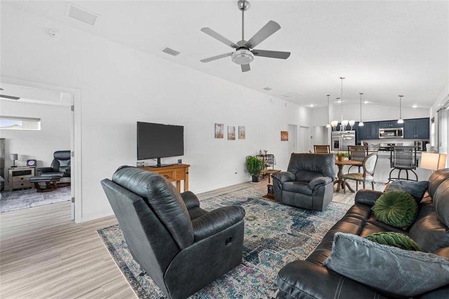 Furnished interior view inside a new home in , The Villages (Image 30).