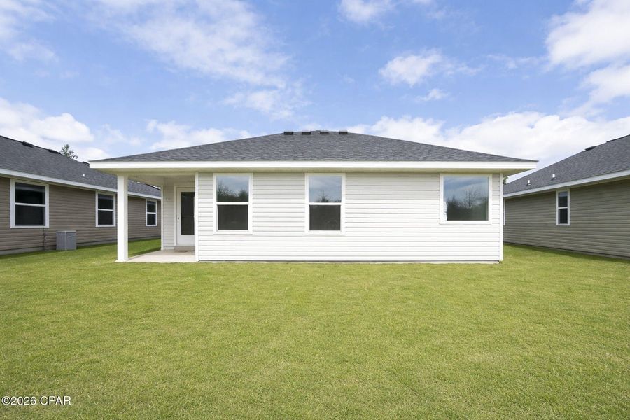 Exterior details and patio area of a home in Fox Glenn, Panama City (Image 3). Exterior details and patio area of a home in Fox Glenn, Panama City (Image 3).