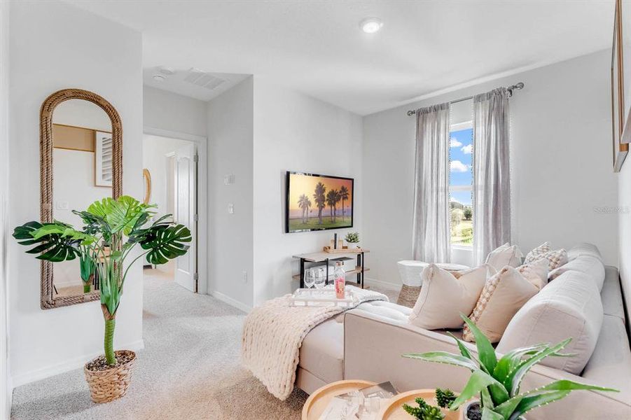 Furnished interior view inside a new home in Brentwood, Davenport (Image 11).