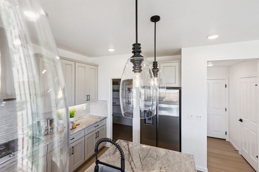 Representative furnished interior of a home built from the Jansen by Landsea Homes in Cherry Meadows, Brighton (Image 26).