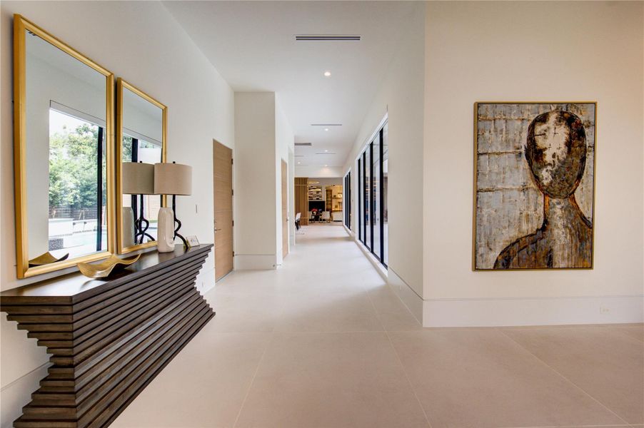 Furnished interior view inside a new home in , Houston (Image 31).