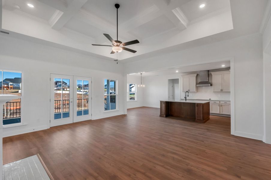 Rutledge III Farmhouse - Kitchen and Great Room Rutledge III Farmhouse - Kitchen and Great Room