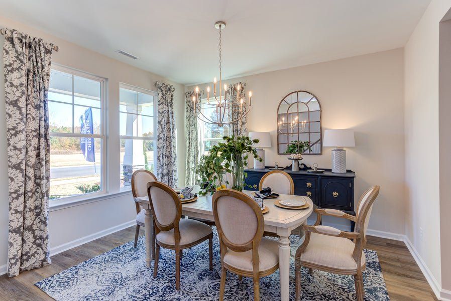 Representative furnished interior of a home built from the The Concerto by Chesapeake Homes in The Farm at Neill's Creek, Lillington (Image 9). Representative furnished interior of a home built from the The Concerto by Chesapeake Homes in The Farm at Neill's Creek, Lillington (Image 9).