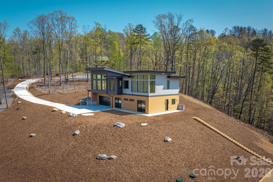 In-progress construction of a new home in , Nebo, NC (Image 33).