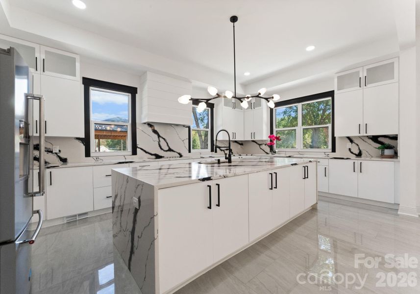 Furnished interior view inside a new home in , Statesville (Image 19).