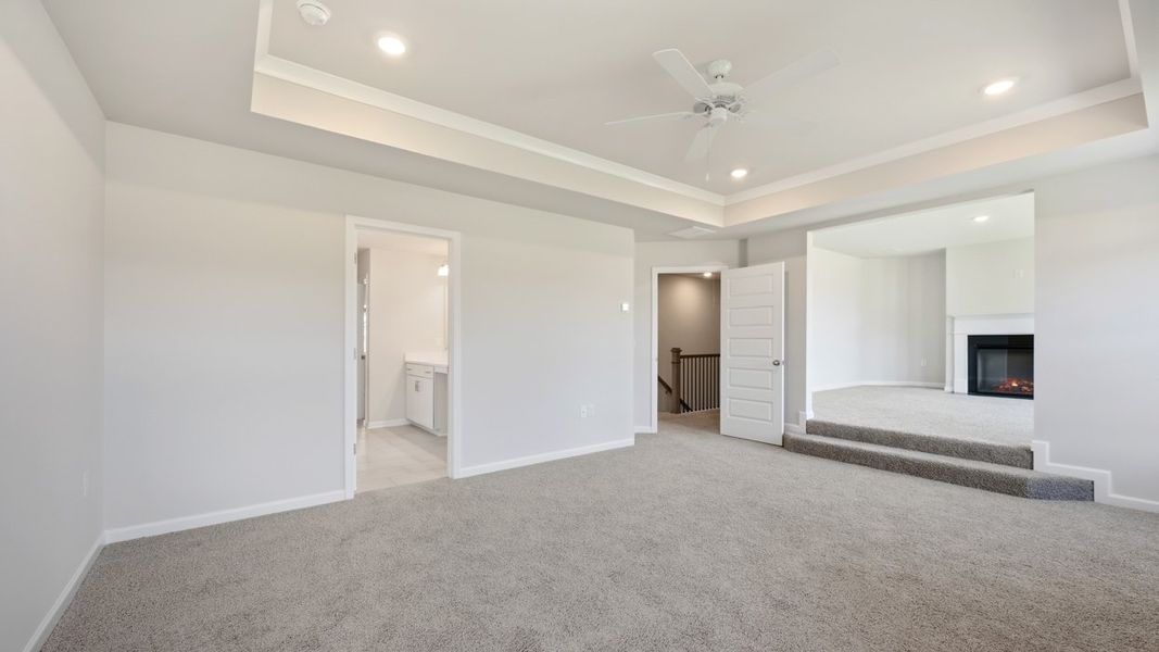 Spacious, unfurnished interior of a new home in Evergreen Crossing, Locust Grove (Image 34). Spacious, unfurnished interior of a new home in Evergreen Crossing, Locust Grove (Image 34).