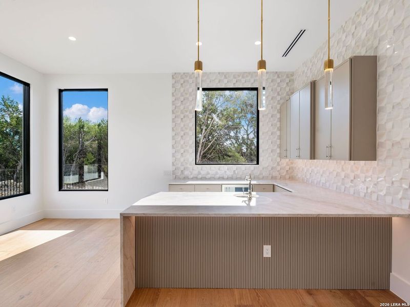 Furnished interior view inside a new home in , San Antonio (Image 42).