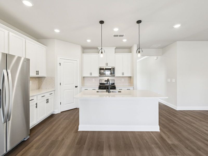 The Chatham floorplan with the Balanced White interior package.