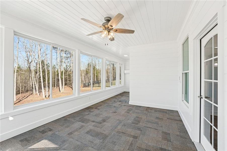 Spacious, unfurnished interior of a new home in , Canton (Image 52).