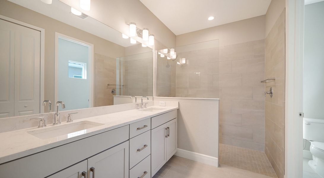 Furnished interior view inside a new home in Windward, Sarasota (Image 9).