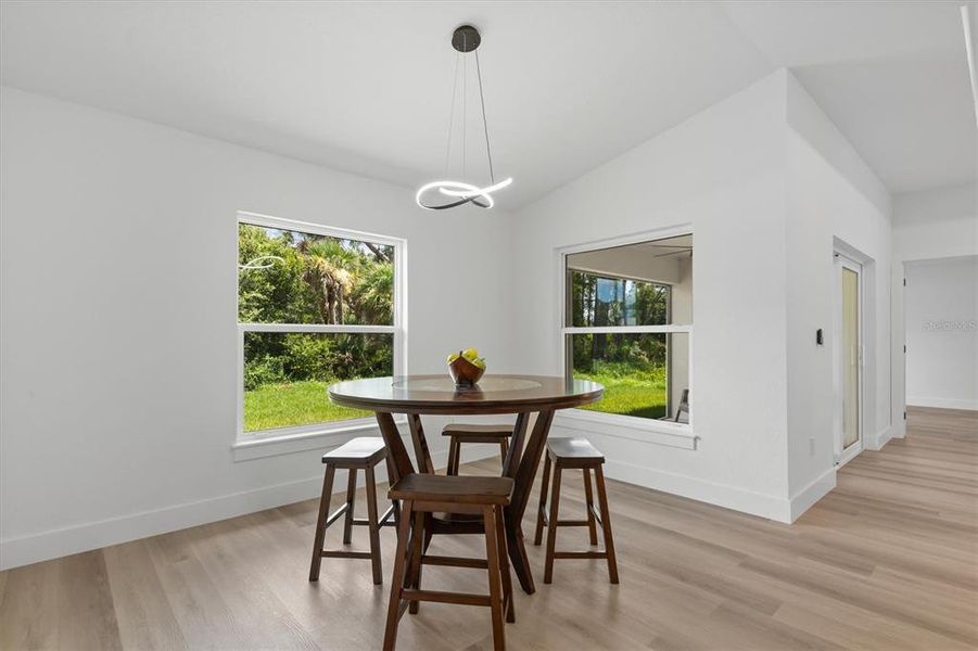 Furnished interior view inside a new home in , Port Charlotte (Image 16). Furnished interior view inside a new home in , Port Charlotte (Image 16).