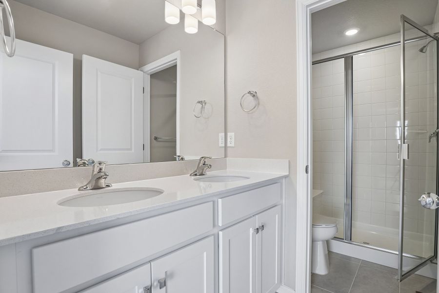 Furnished interior view inside a new home in Windler, Aurora (Image 8).