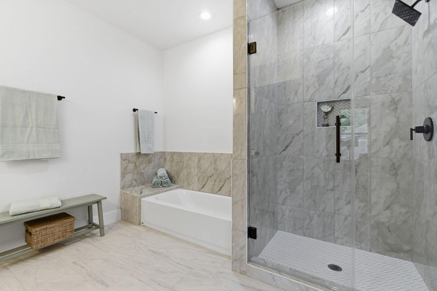 Furnished interior view inside a new home in , Cleveland (Image 7).