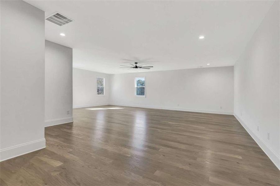 Spacious, unfurnished interior of a new home in , Brooks (Image 64).