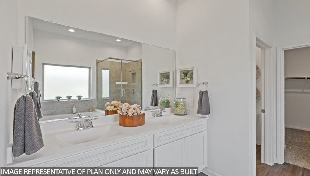 Furnished interior view inside a new home in Mill Creek Estates, Magnolia (Image 26).