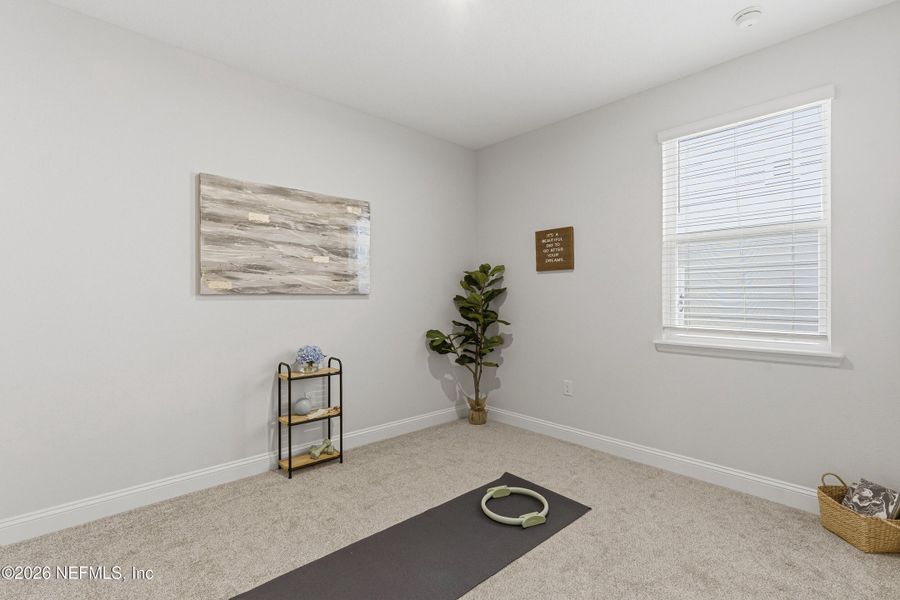 Furnished interior view inside a new home in RiverTown, St. Johns (Image 15).