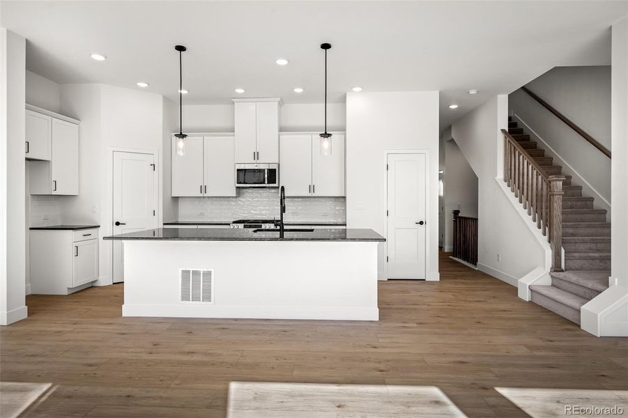 Furnished interior view inside a new home in Trailside at Cottonwood Creek, Colorado Springs (Image 19).