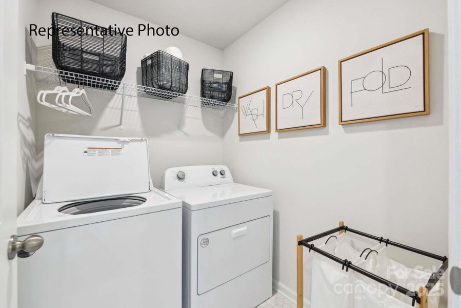 Furnished interior view inside a new home in Woodhaven at Chester, Chester (Image 19).