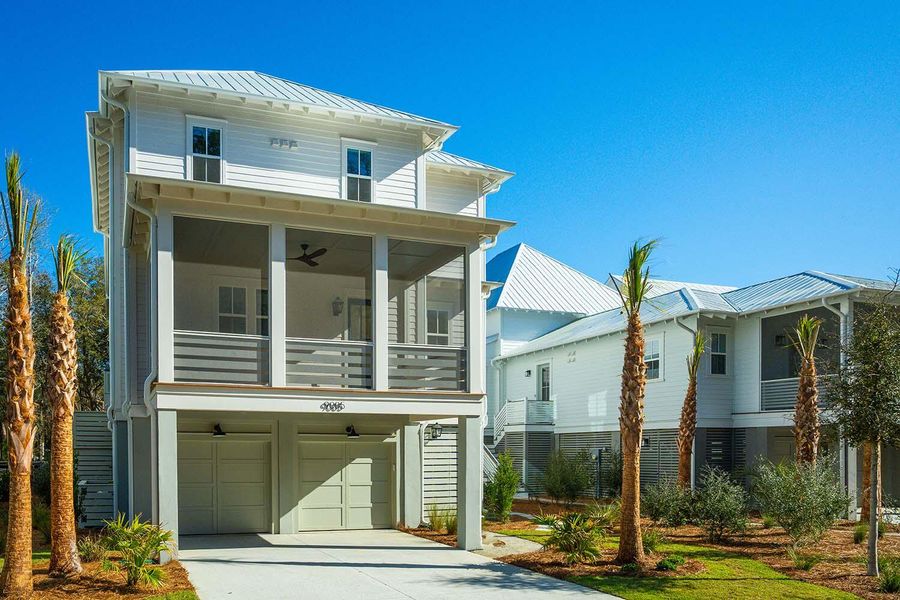Front exterior of a new home in , Johns Island, SC, highlighting curb appeal (Image 23). Front exterior of a new home in , Johns Island, SC, highlighting curb appeal (Image 23).